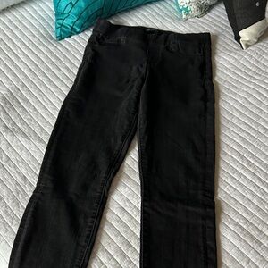 Liverpool Black High-Rise Ankle Jeans